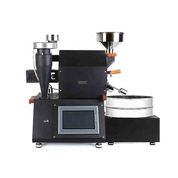 Coffee My Cup: Coffee roasting machine with various components on a white background