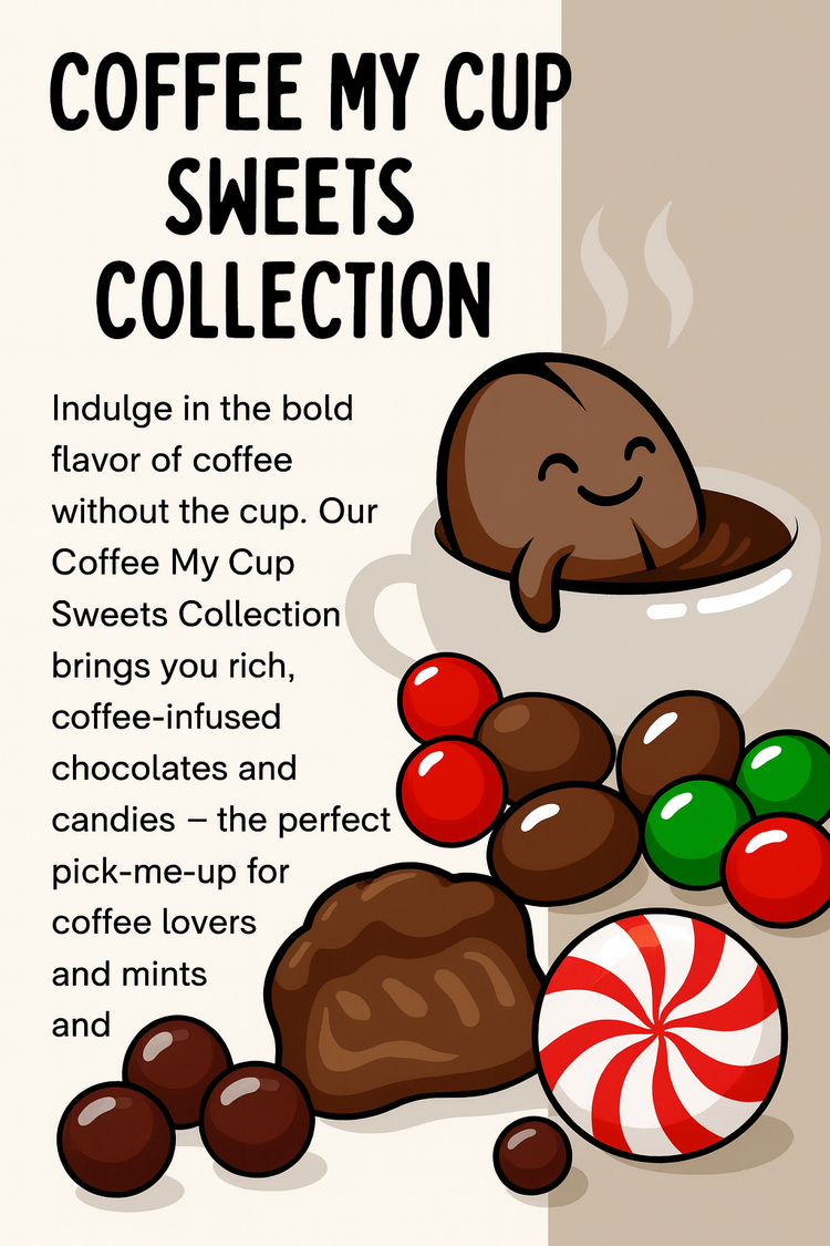 Coffee My Cup Sweet Treats Collection | Coffee Flavored Candy & Chocolates
