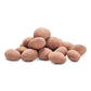 Coffee My Cup Sweet Treats Collection: Coco Yum Almonds Pile of brown stones on a white background