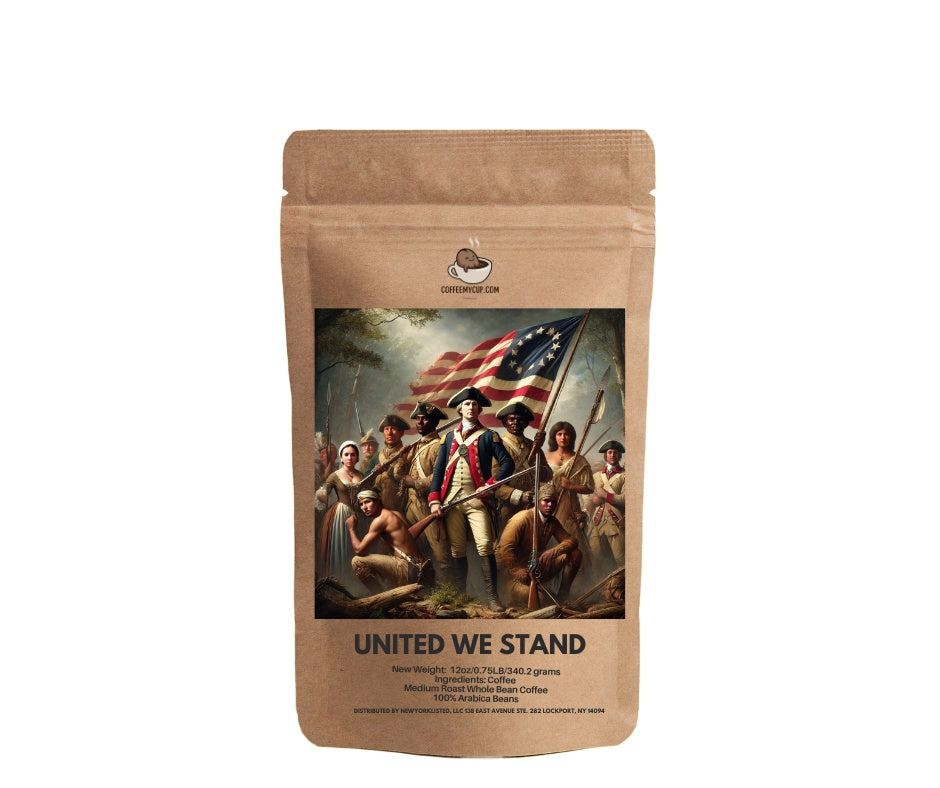United We Stand Coffee – Coffee My Cup Creative Coffee Collection Coffee in a Kraft Bag 