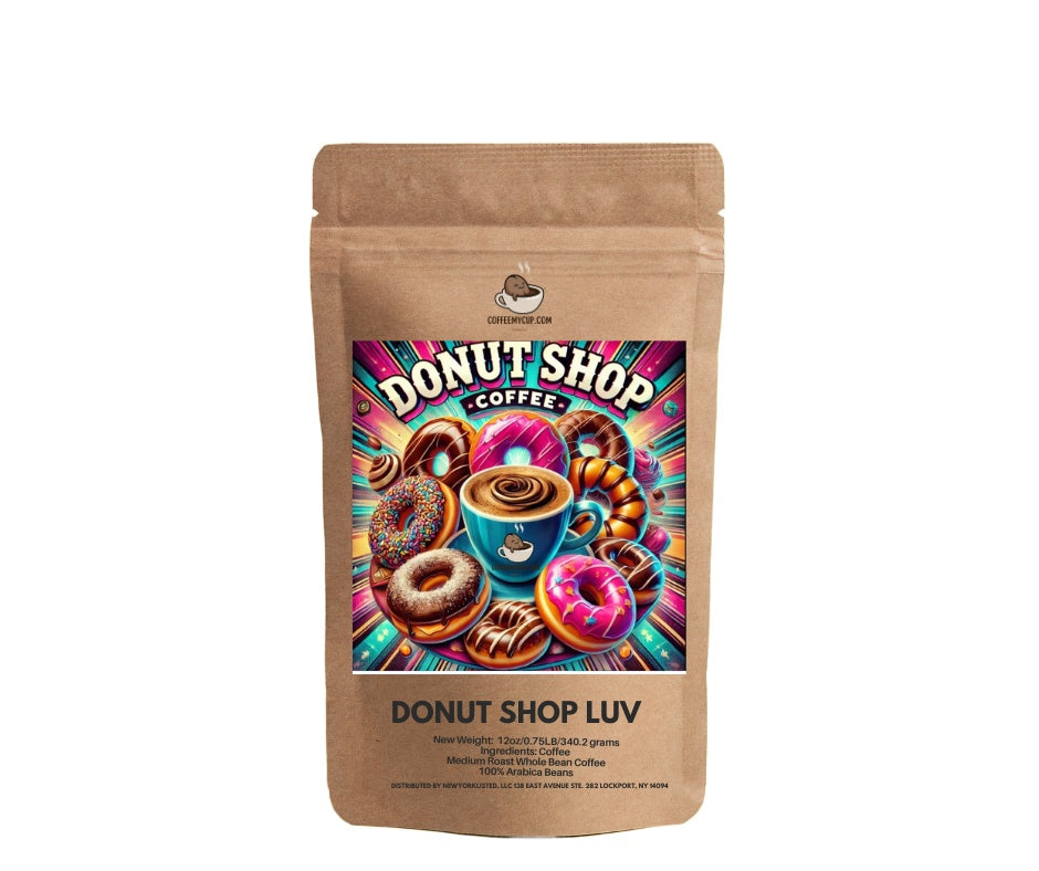 Creative Coffee Collection: Donut Shop Love Coffee