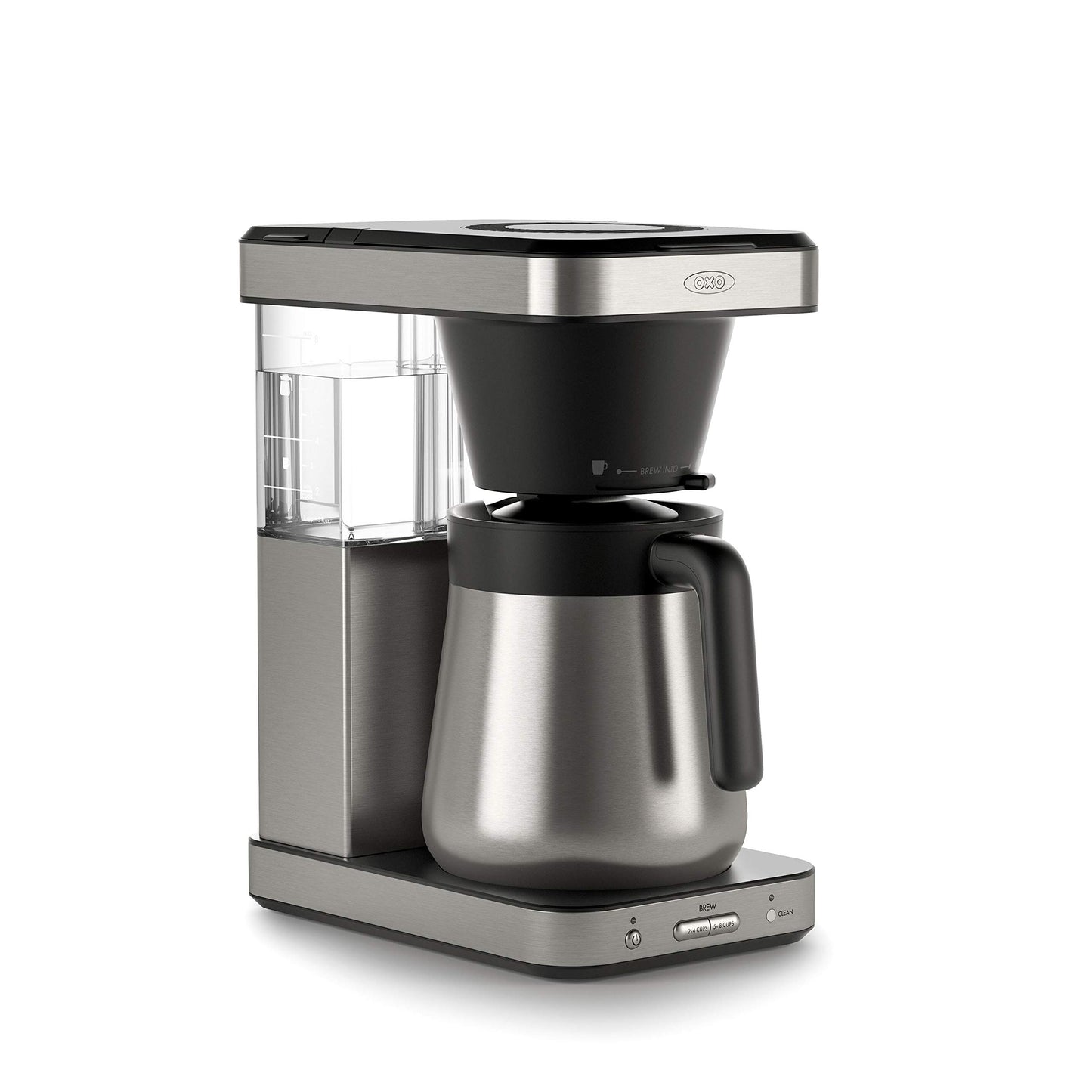OXO Coffee maker with thermal carafe on a white background: Coffee My Cup