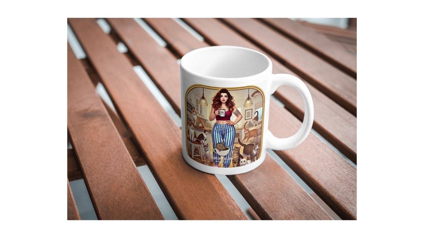 Coffee My Cup - Cat Lady’s Revenge Coffee Mug