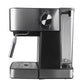 Coffee My Cup: Stainless steel espresso machine on a white background