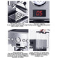 Coffee My Cup: Collage of features of a coffee machine with text descriptions.