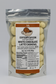 Packaged white chocolate latte cashews with a visible label on a gray background: Coffee My Cup Sweet Treats Collection: White Chocolate Latte Cashews – 4oz Bag