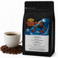 Coffee My Cup: Coffee bag labeled 'Island Fun Coffee' with a cup of coffee and beans on a white background